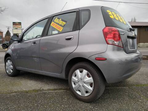 2007 Chevrolet Aveo for sale at Payless Car & Truck Sales in Mount Vernon WA