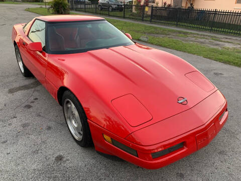 1996 Chevrolet Corvette for sale at Eden Cars Inc in Hollywood FL