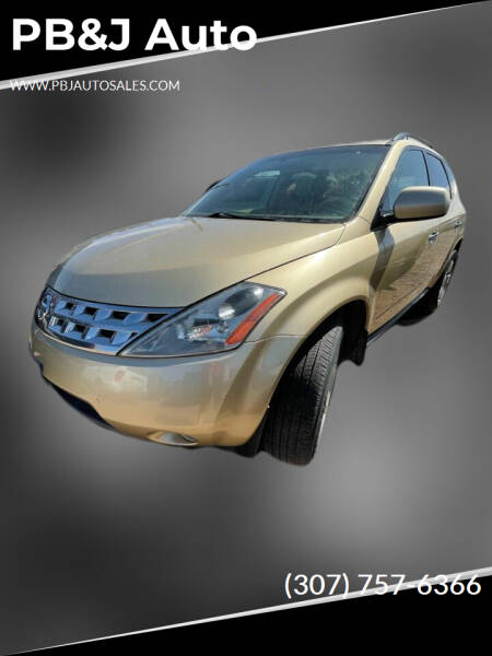 2004 Nissan Murano for sale at PB&J Auto in Cheyenne WY