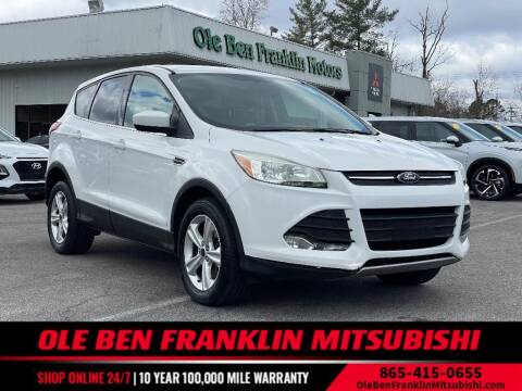2013 Ford Escape for sale at Ole Ben Franklin Motors KNOXVILLE - Clinton Highway in Knoxville TN