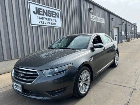 2019 Ford Taurus for sale at Jensen's Dealerships in Sioux City IA
