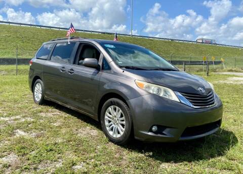 2012 Toyota Sienna for sale at Cars N Trucks in Hollywood FL