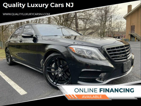 2015 Mercedes-Benz S-Class for sale at Quality Luxury Cars NJ in Rahway NJ