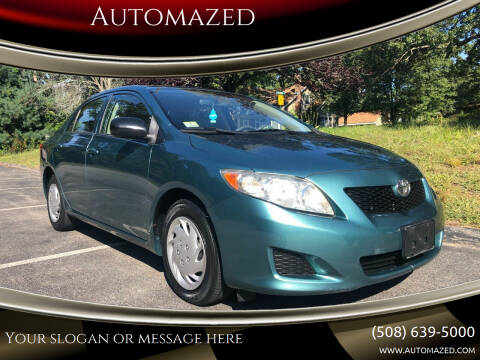 2009 Toyota Corolla for sale at Automazed in Attleboro MA