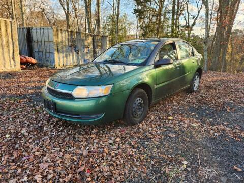 2003 Saturn Ion for sale at CRS 1 LLC in Lakewood NJ
