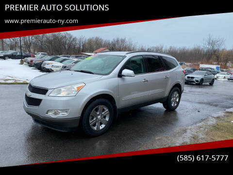 2012 Chevrolet Traverse for sale at PREMIER AUTO SOLUTIONS in Spencerport NY