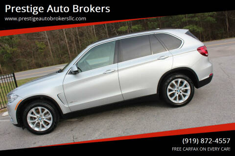 2016 BMW X5 for sale at Prestige Auto Brokers in Raleigh NC