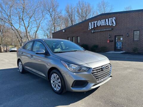 2022 Hyundai Accent for sale at Autohaus of Greensboro in Greensboro NC