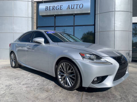 2015 Lexus IS 250 for sale at Berge Auto in Orem UT