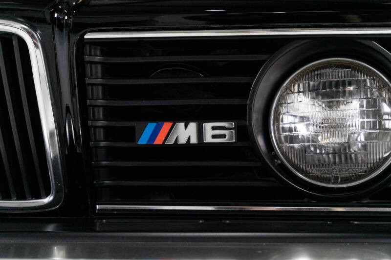 1987 BMW M6