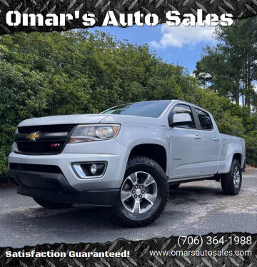 2018 Chevrolet Colorado for sale at Omar's Auto Sales in Martinez GA