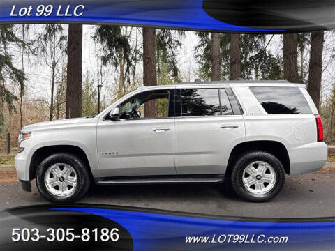 2016 Chevrolet Tahoe for sale at LOT 99 LLC in Milwaukie OR