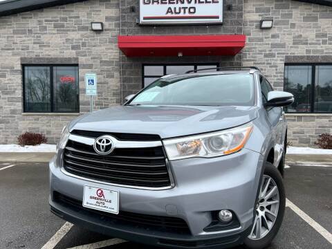 2016 Toyota Highlander for sale at GREENVILLE AUTO in Greenville WI