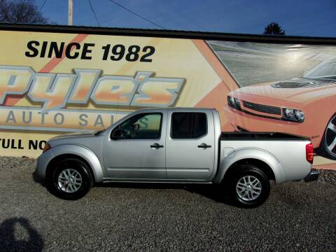 2016 Nissan Frontier for sale at Pyles Auto Sales in Kittanning PA