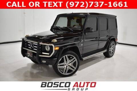 2013 Mercedes-Benz G-Class for sale at Bosco Auto Group in Flower Mound TX