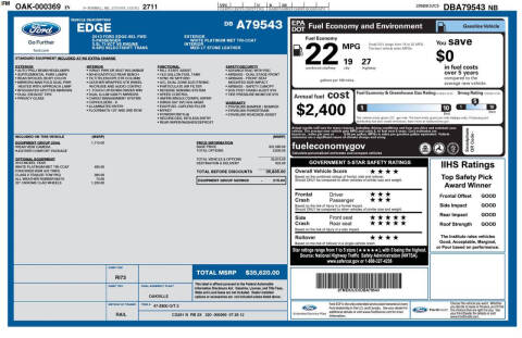 2013 Ford Edge SEL