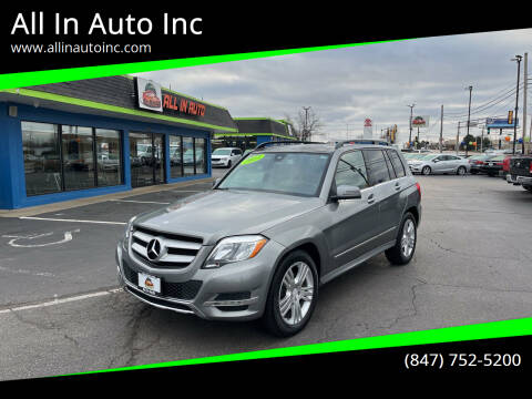 2013 Mercedes-Benz GLK for sale at All In Auto Inc in Palatine IL