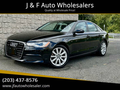 2014 Audi A6 for sale at J & F Auto Wholesalers in Waterbury CT