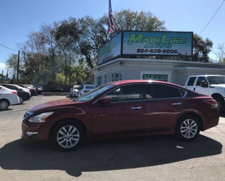 2015 Nissan Altima for sale at Mainline Auto in Jacksonville FL