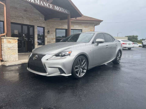 2015 Lexus IS 250 for sale at Performance Motors Killeen Second Chance in Killeen TX