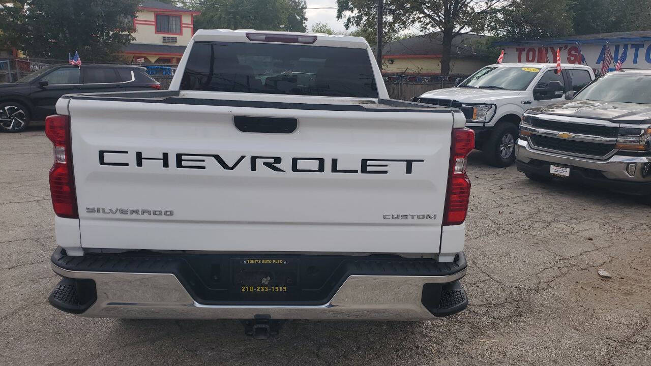 Used Car 2020 Chevrolet Silverado 1500  Work Truck 4x2 4dr Crew Cab 6.6 Ft. Sb For Sale Under $25,000 In San Antonio, Texas