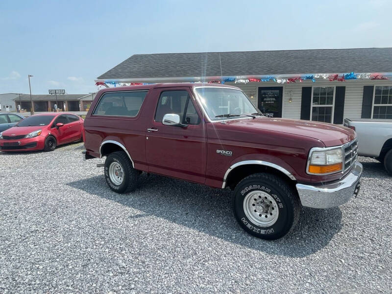 1993 Ford Bronco for sale at Tri-Star Motors Inc in Martinsburg WV