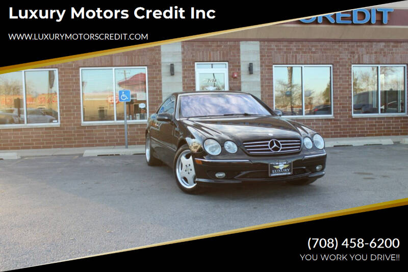 2002 Mercedes-Benz CL-Class for sale at Luxury Motors Credit Inc in Bridgeview IL