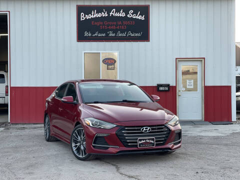 2017 Hyundai Elantra for sale at BROTHERS AUTO SALES in Eagle Grove IA