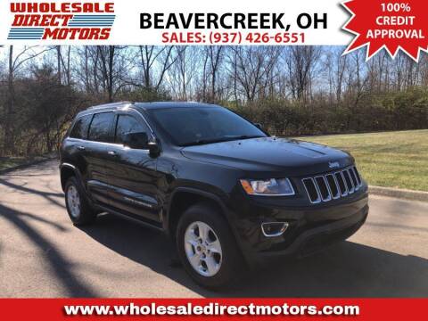 2016 Jeep Grand Cherokee for sale at WHOLESALE DIRECT MOTORS in Beavercreek OH