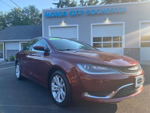 2015 Chrysler 200 for sale at Motor City Automotive Group in Rochester NH