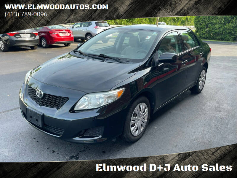 2010 Toyota Corolla for sale at Elmwood D+J Auto Sales in Agawam MA