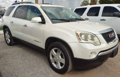 2008 GMC Acadia for sale at 4 U MOTORS in El Paso TX