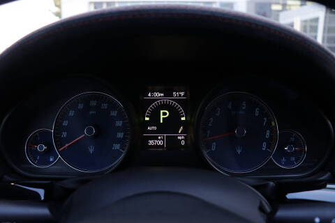 2017 Maserati GranTurismo Sport