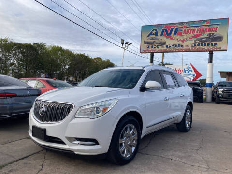 2017 Buick Enclave for sale at ANF AUTO FINANCE in Houston TX