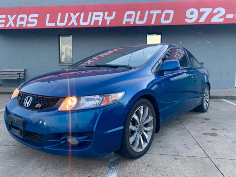 2010 Honda Civic for sale at Texas Luxury Auto in Cedar Hill TX