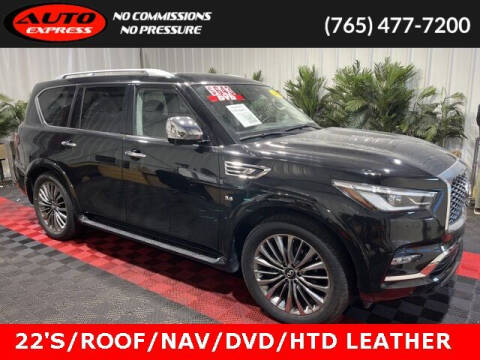 2019 Infiniti QX80 for sale at Auto Express in Lafayette IN