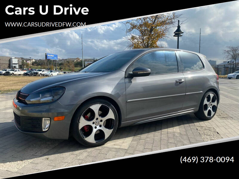 2010 Volkswagen GTI for sale at CarsUDrive in Dallas TX