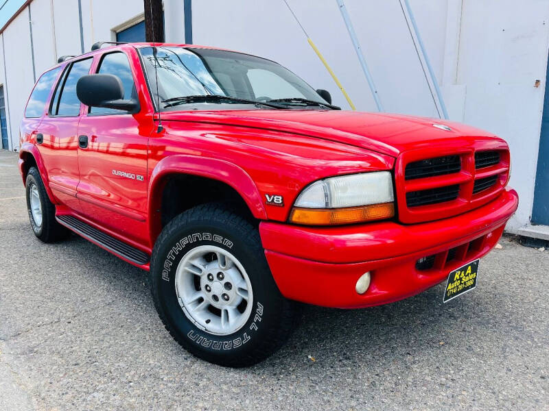 2000 Dodge Durango for sale at R & A Auto in Fullerton CA