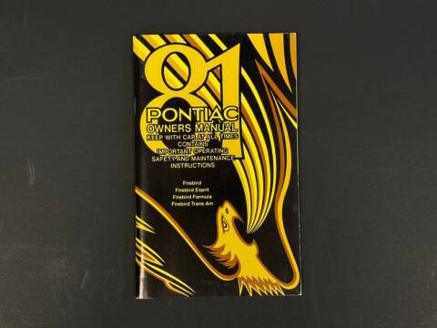 1981 Pontiac Firebird Trans Am