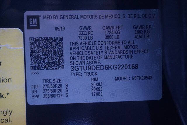 2019 GMC Sierra 1500