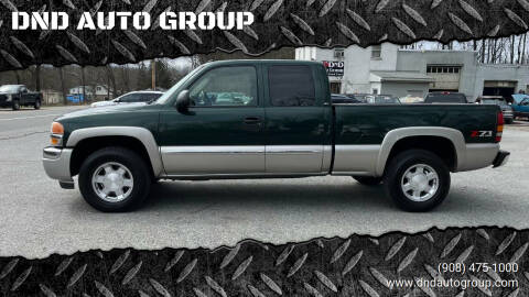 2005 GMC Sierra 1500 for sale at DND AUTO GROUP in Belvidere NJ