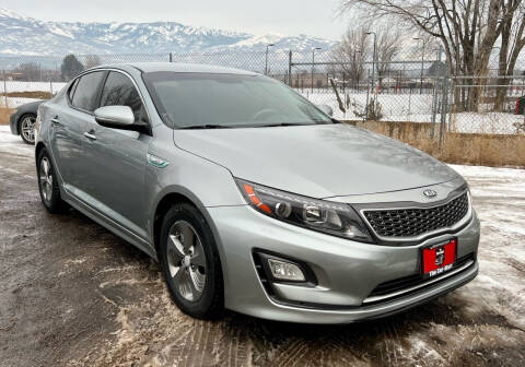 2016 Kia Optima Hybrid for sale at The Car-Mart in Bountiful UT