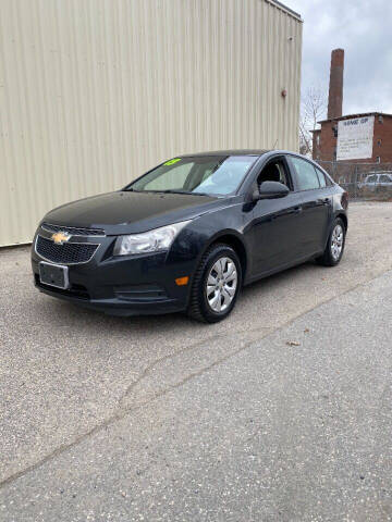 2013 Chevrolet Cruze for sale at Jareks Auto Sales in Lowell MA