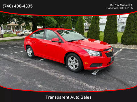 2014 Chevrolet Cruze for sale at Transparent Auto Sales LLC in Baltimore OH