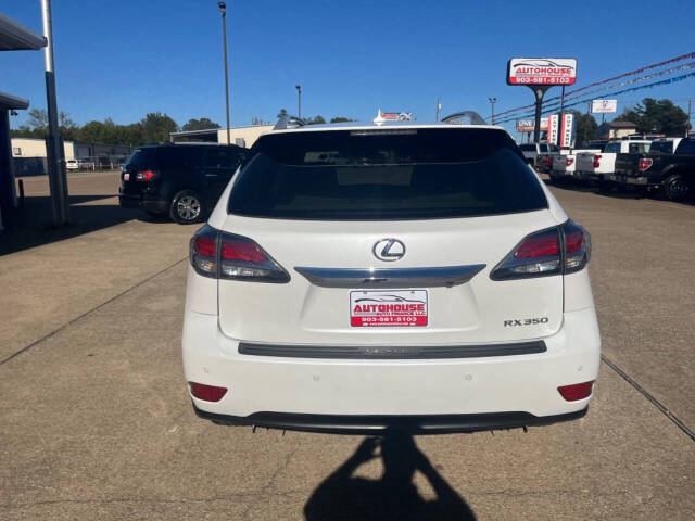 2013 Lexus RX 350 for sale at Autohouse Auto Finance in Tyler, TX