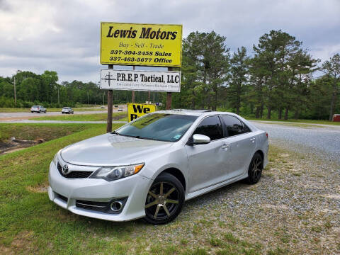2012 Toyota Camry for sale at Lewis Motors LLC in Deridder LA