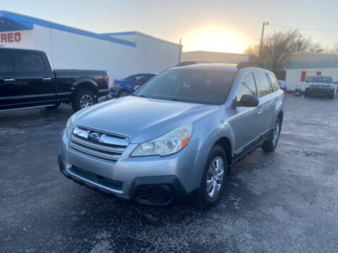 2013 Subaru Outback for sale at The Car Place in Oklahoma City OK