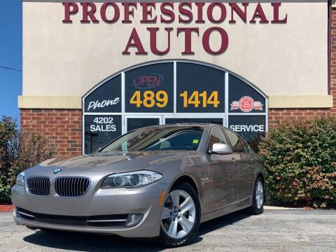 2012 BMW 5 Series for sale at Professional Auto Sales & Service in Fort Wayne IN