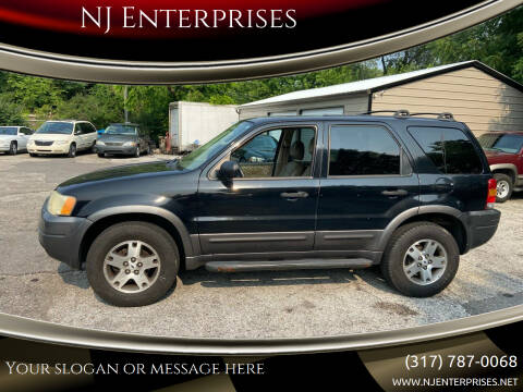 2004 Ford Escape for sale at NJ Enterprises in Indianapolis IN