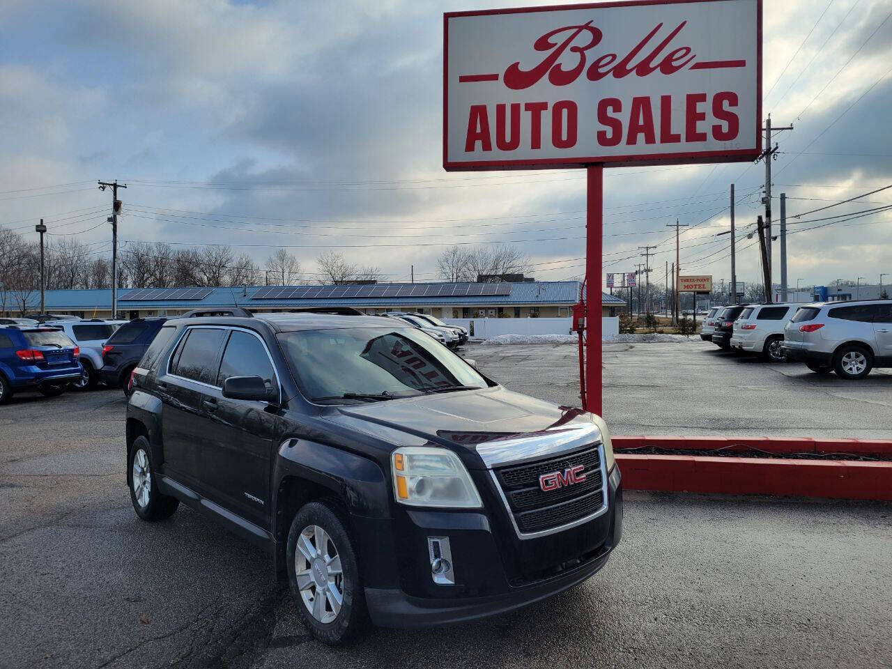 Black 2011 GMC Terrain SLE-2 SLE-2 4dr SUV 1